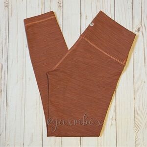 Lululemon Wunder Under High-Rise Tight 25" Wee Are From Space Rustic Coral 6
